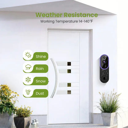 Smart Wireless Video Doorbell Camera